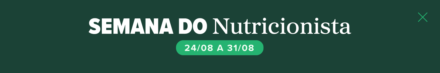 Semana do Nutricionista 24/08 a 31/08