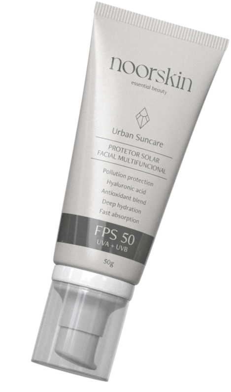 imagem do brinde 4 da black friday da essential nutrition: um protetor solar facial multifuncional da noorskin, o urban suncare fps 50