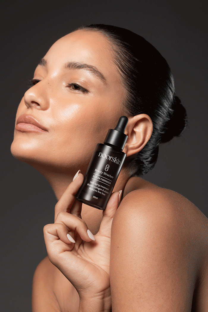 Gif de produtos noorskin e a beleza a favor da sua saúde.