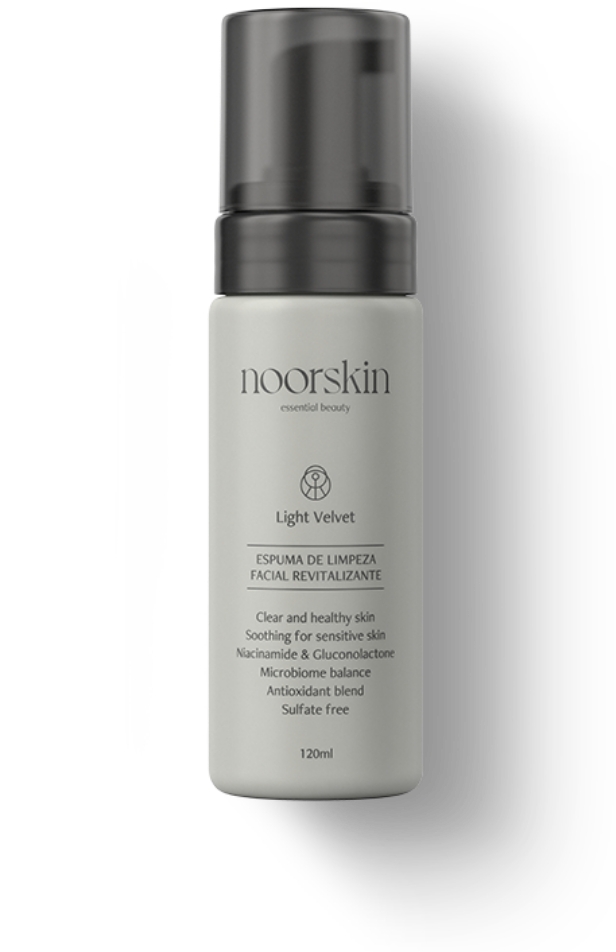 Light Velvet Espuma facial de limpeza