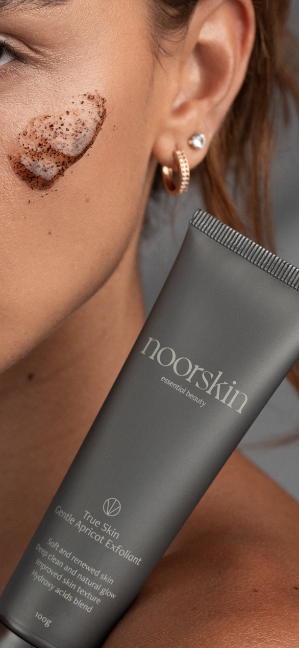 Mulher mostrando True Skin