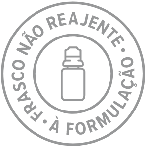Logotipo simbolizando criatividade na embalagem e na qualidade do produto.